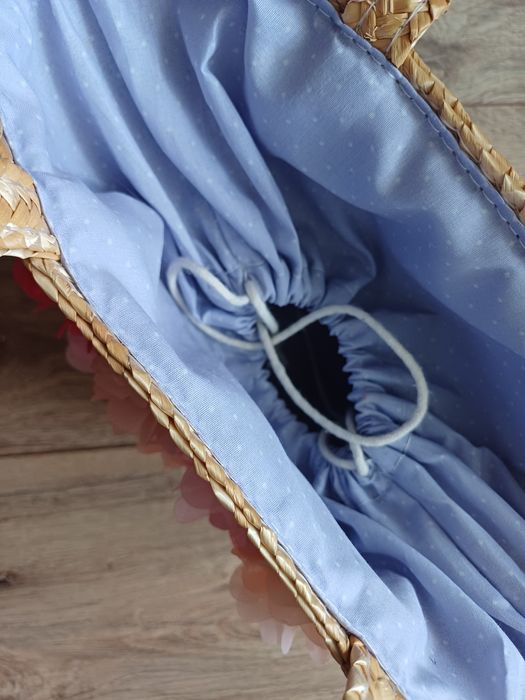 Torebka koszyk słomkowy dziecięcy Reserved