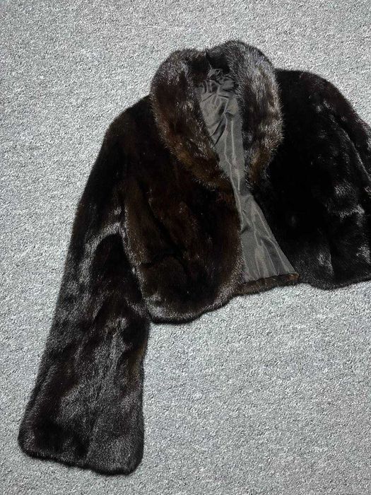 Жіноча норкова шуба - 100% Хутро - Розмір XS