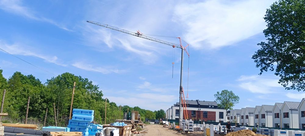 Żuraw Budowlany Dźwig Budowlany WYNAJEM Wypożyczalnia żurawi na budowy
