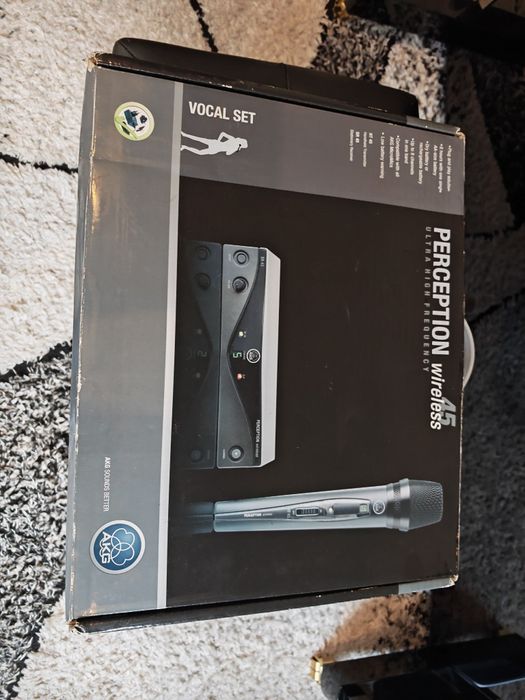 Microfone wireless AKG PW45 como novo