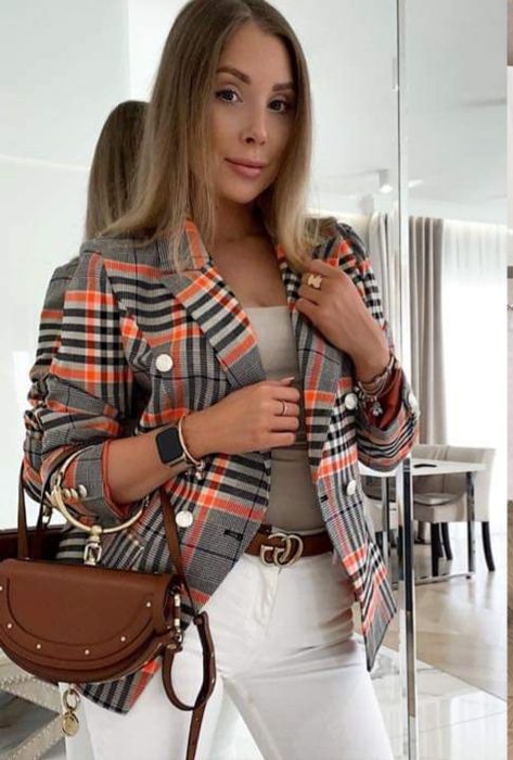 Marynarka krata XS livi