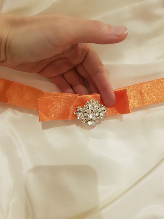 Krótka suknia ślubna rozm 36