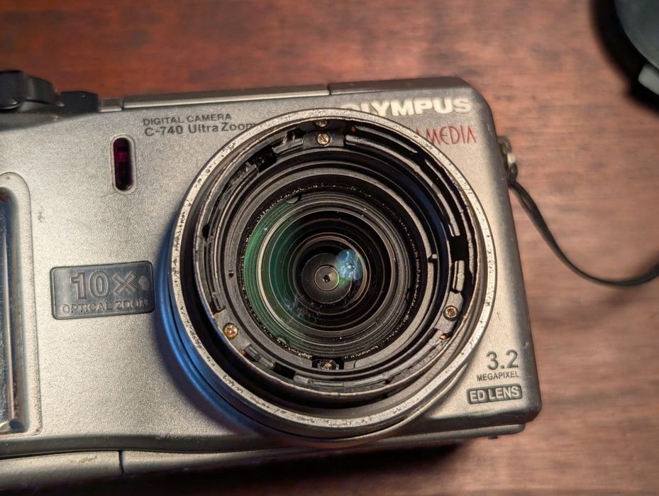 Zestaw Aparatów digicam CCD: Olympus(+xd card), Sony i analog Yashica