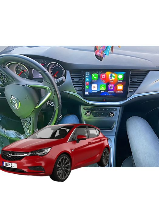 Rádio Opel Astra K Android 14 com GPS (Novo)