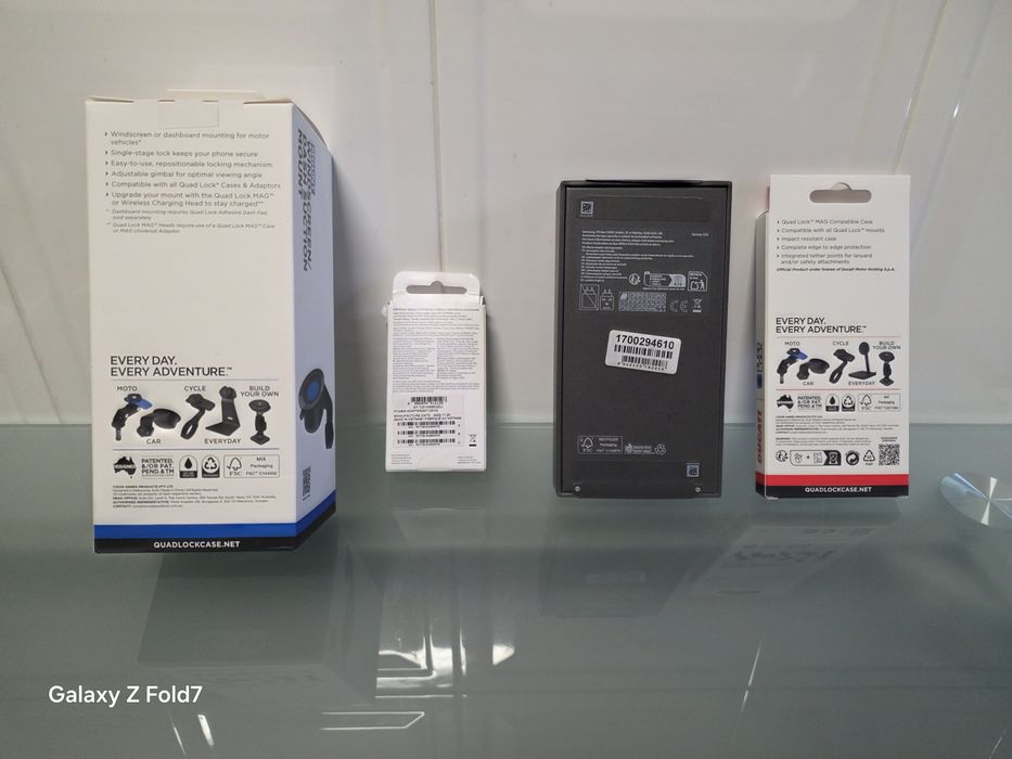 Samsung S26 12gb/512gb+Quad Lock+Extras