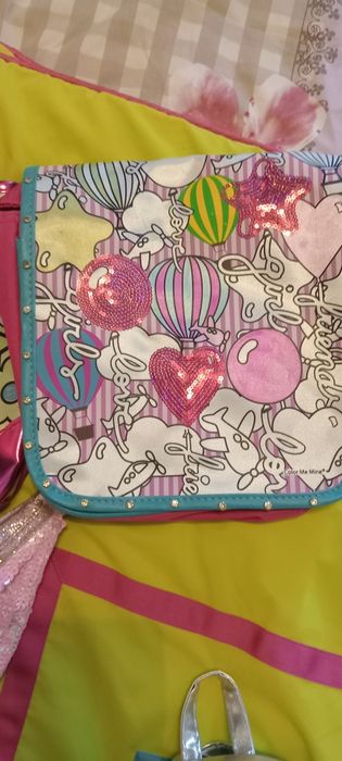 Бананка с единорогом  рюкзак сумка брелки