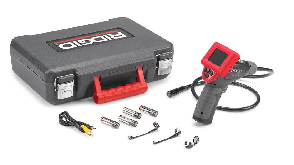 Câmara de Inspecção Micro Ridgid CA-25,. Estado novo.