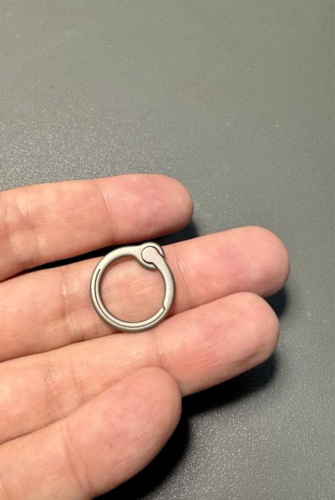 EDC ‼️ Титанові кільця для ключів. Набір 2 шт.