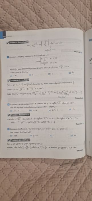 Preparar o exame Matemática A 12°ano 2020