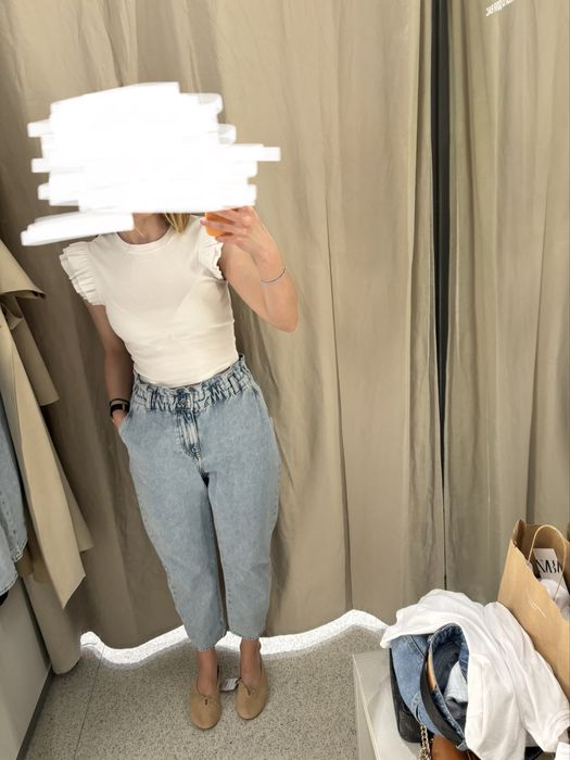 Джинси ZARA mom 38р. жіночі
