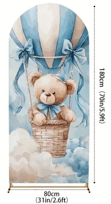 Pokrowiec na łuk miś balon 180