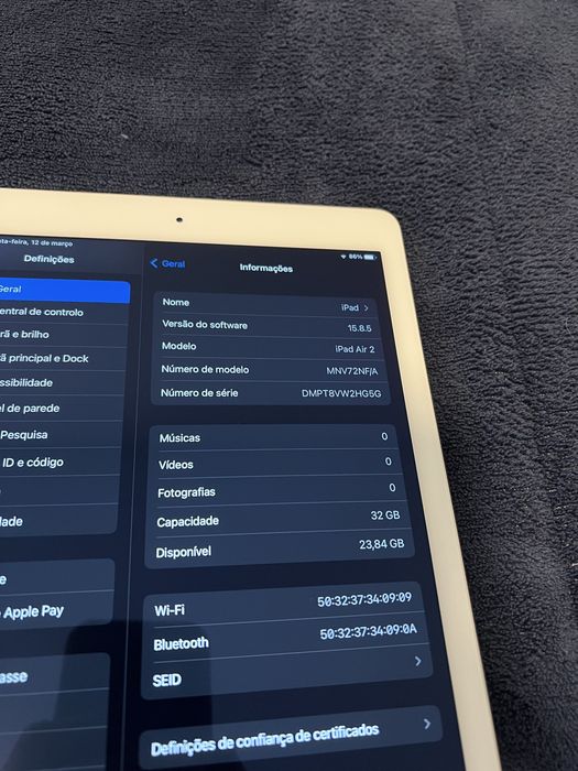 iPad Air 2 32GB Dourado