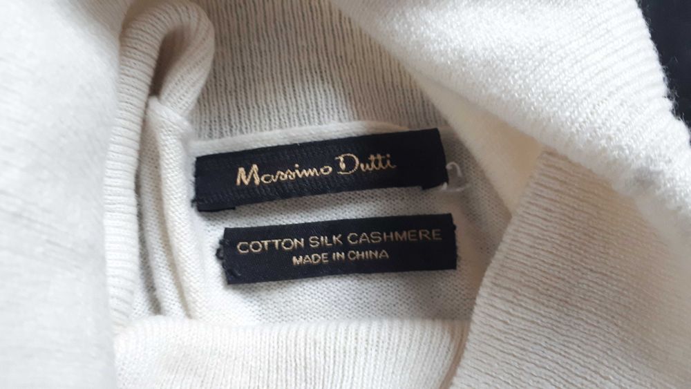 Massimo Dutti - oryginalny damski kaszmirowy sweter