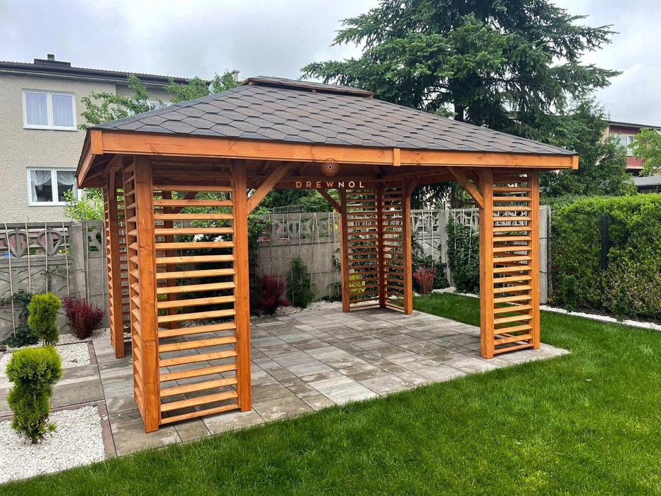 Altana ogrodowa, altanka, altany, wiata drewniana, domek, pergola 3x5