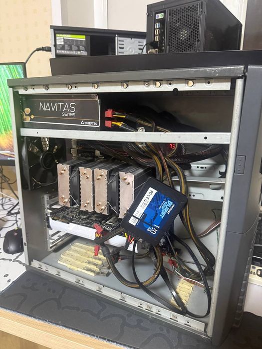 Компьютер рендеринг рабочая станция 2 процессора Xeon E5-2683 DDR4 64