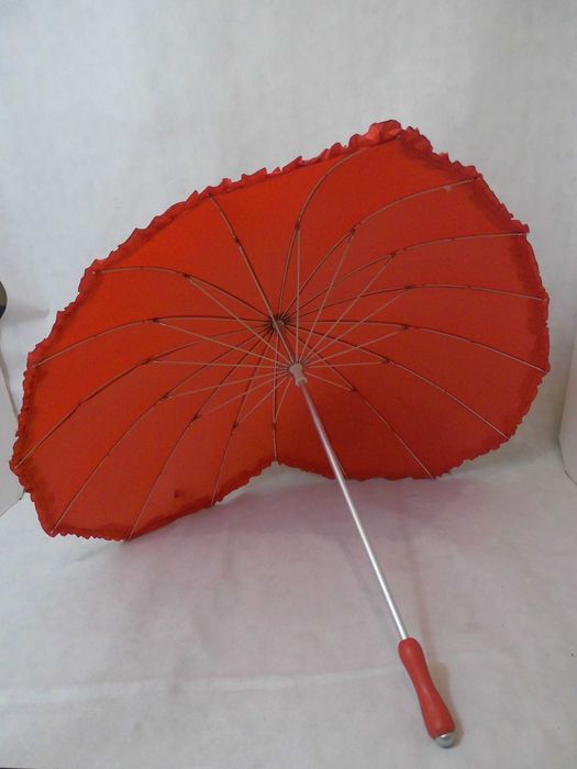 Parasol w kształcie SERCA idealny na sesje - Walentynki