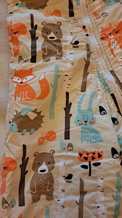 Kombinezon śpiworek z nogawkami do spania r.110