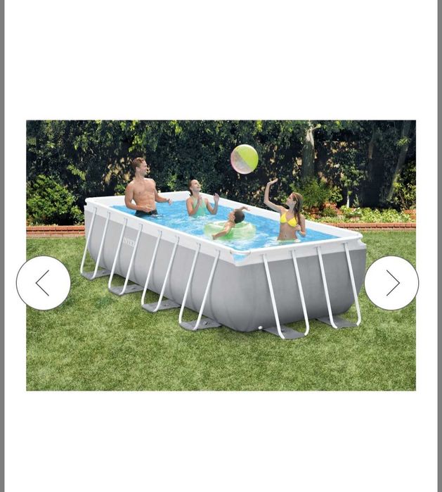 Piscina Intex 4,88 x 2,44 x 1,07 m – Nova, nunca utilizada