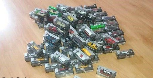 Colecção carros miniatura Welly Super9 -80 unidades