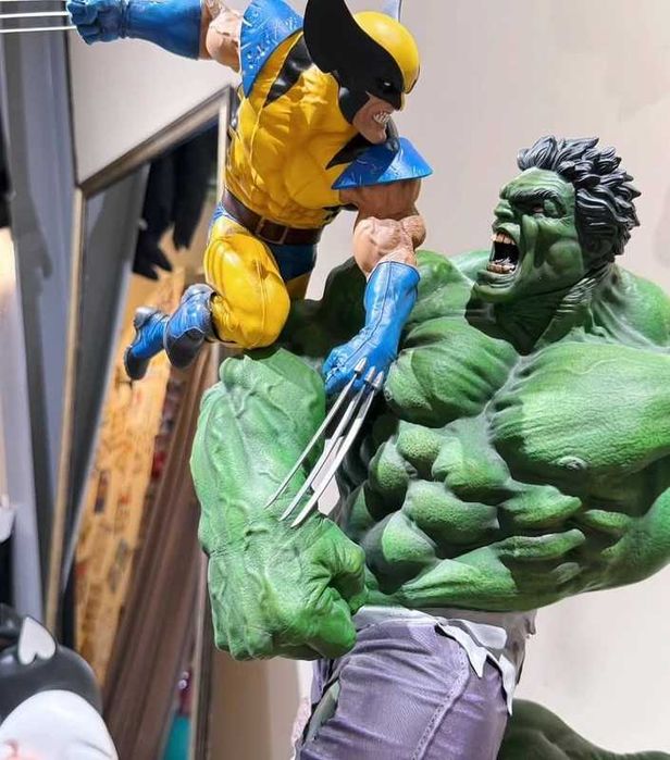Statua figurka marvel Hulk Wolverine Xmen