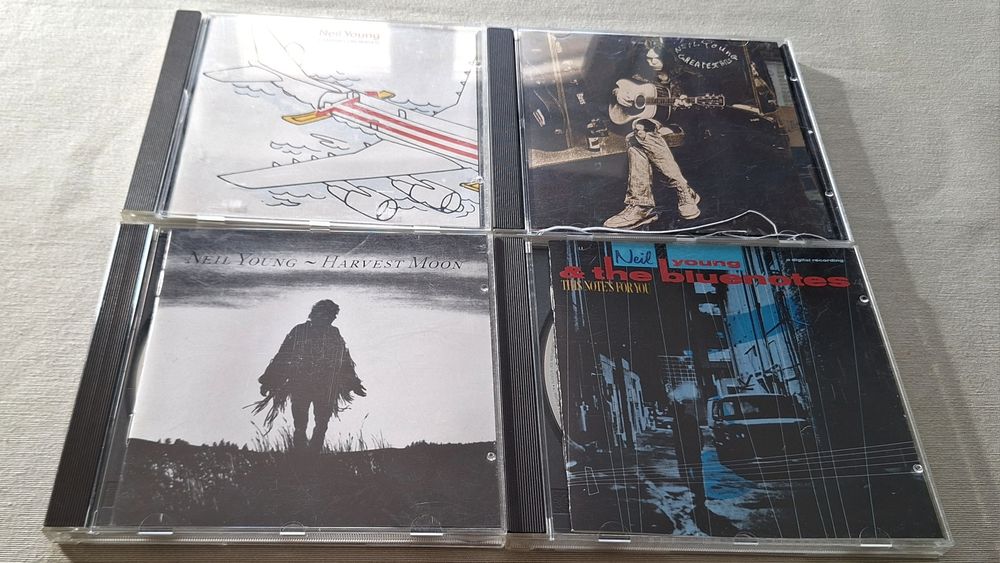 Neil Young zestaw 4 płyt CD Harvest Moon