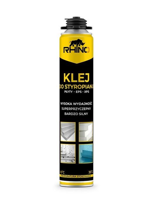 piano klej do styropianu eps xps 800ml piana mocny wydajny zestaw start-owy
