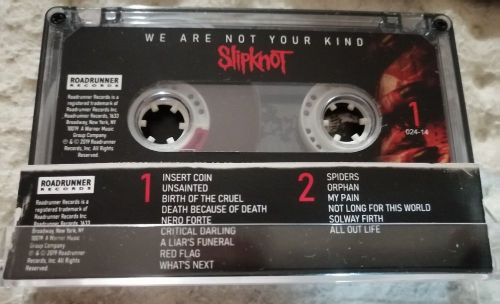 Аудиокасета SLIPKNOT - All Hope Is Gone, 5: The Grey Chapter, We Are..
