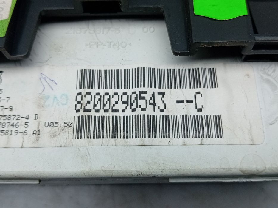 Display / ecrã de informações RENAULT Laguna II (BG0/1_)