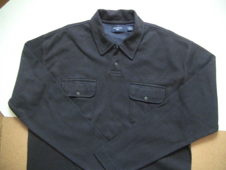 Мужская трикотажная теплая рубашка поло DOCKERS раз.L(50-52)