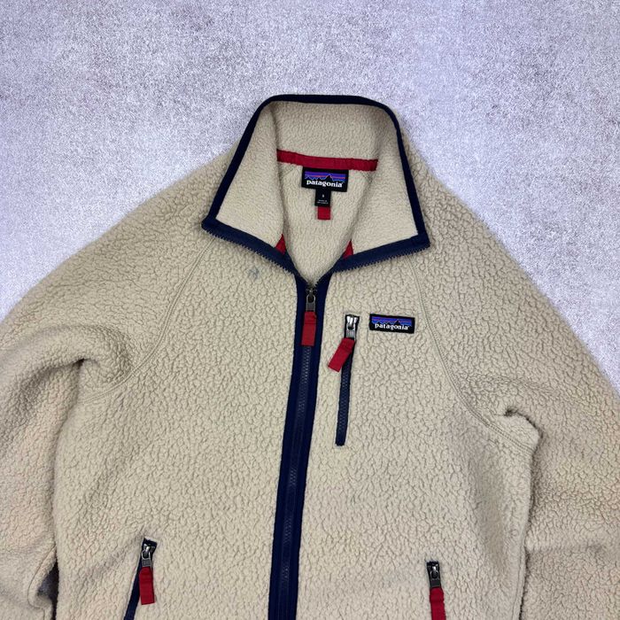 Чоловіча теді куртка кофта фліска patagonia sherpa retro x size s-m