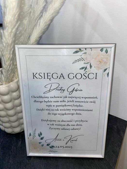 Instrukcja do Księgi Gości