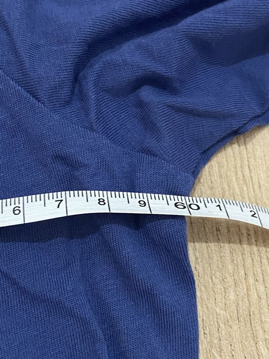 Skin to skin niebieska 5XL 50 bluzka damska bawełna plus size