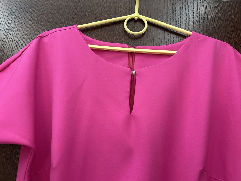 Kombinezon damski różowy elegancki kombinezon rozmiar 42