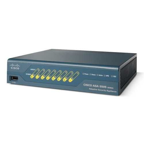 Шлюз безпеки Cisco ASA5505-SEC-BUN-K9