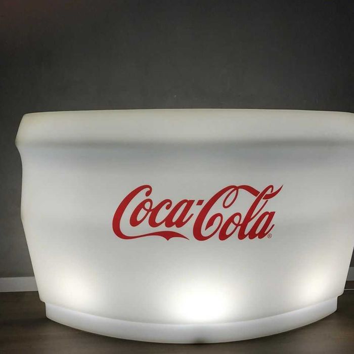 Mobiliario led varias cores