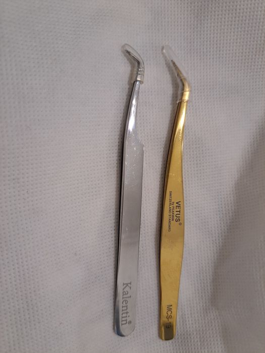 Pinças para estética pestanas