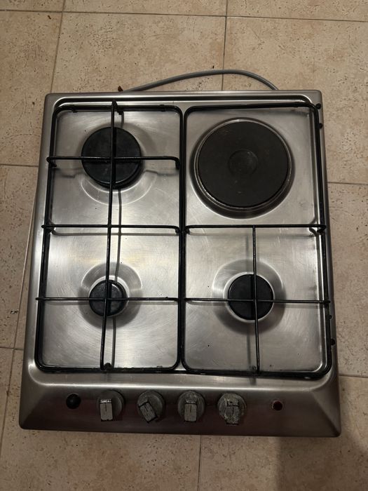 Placa de fogão  a gás com bico eléctrico Zanussi