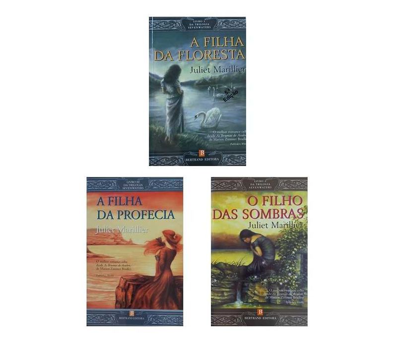 Juliet Marillier: Livros 1, 2 e 3 - A Filha da Floresta/ .. -Desde 11€
