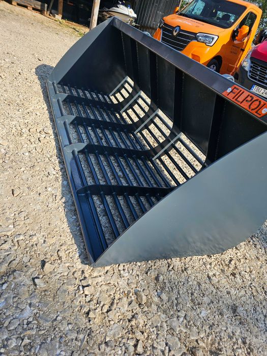 Łyżka ażurowa przesiewowa do tura do ziemniaków kamieni buraków DOWÓZ