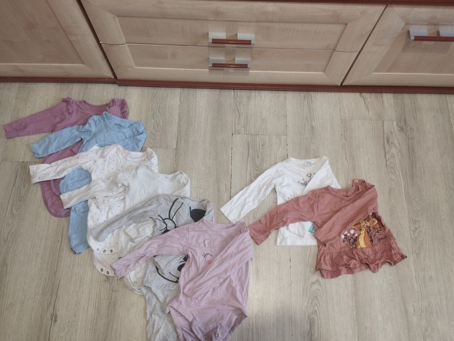 Duża paka ubrań dziewczyna rozmiar 80