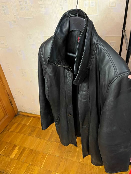 Кожаная курточка, овечья шкура, кожанка, L-XL, 100% кожа