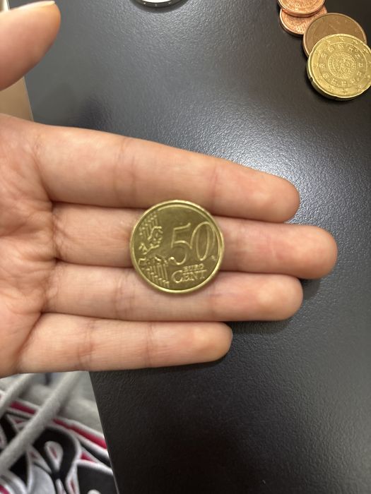 Moeda 50c França Maria curie