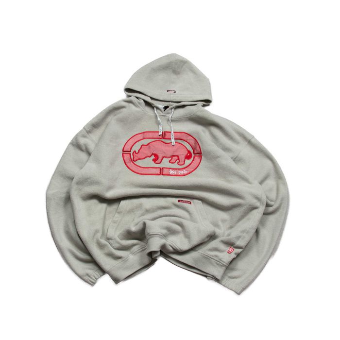 Y2k Ecko Unltd bootleg hoodie fleece bluza polarowa XL  rap bagy