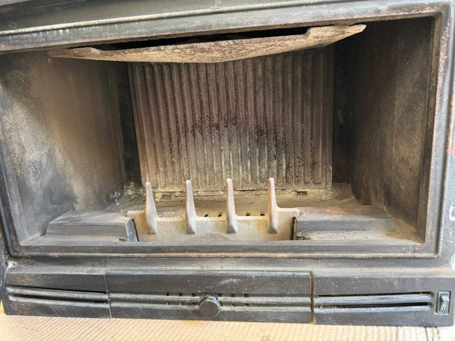 recuperador de calor a lenha ventilado usado ,