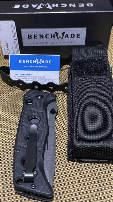 нож Benchmade Adamas 275GY-1 Sibert CPM Cruwear, Оригинал