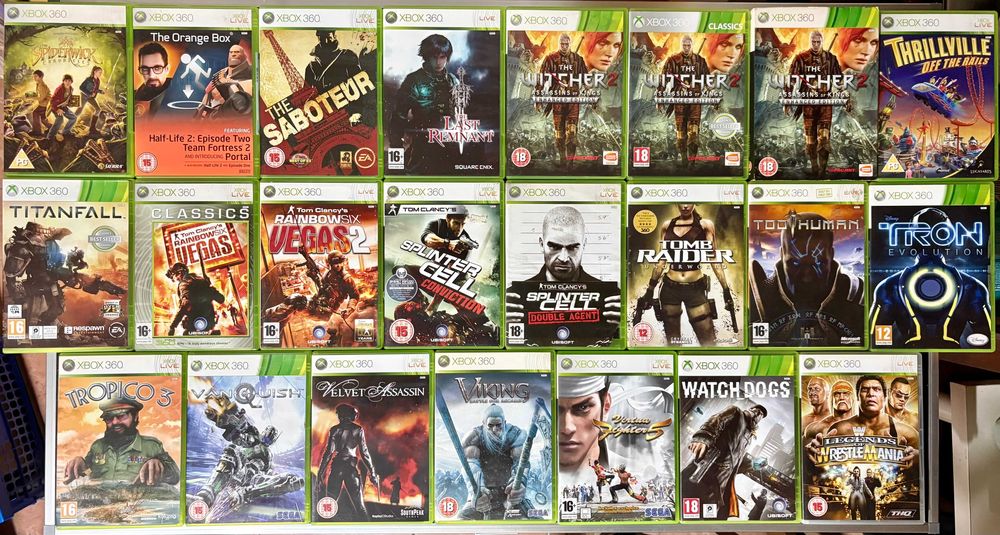 JOGOS XBOX 360 (Completos) || Portes Grátis || Ler Descrição↓