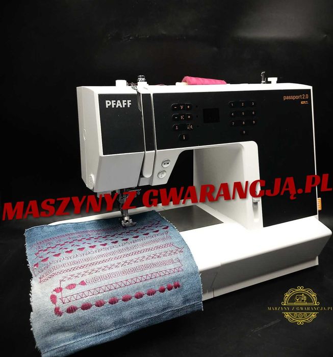 Maszyna Pfaff Pasport 2  Nowa system IDT skóra, jeans,filc GWARANCJA