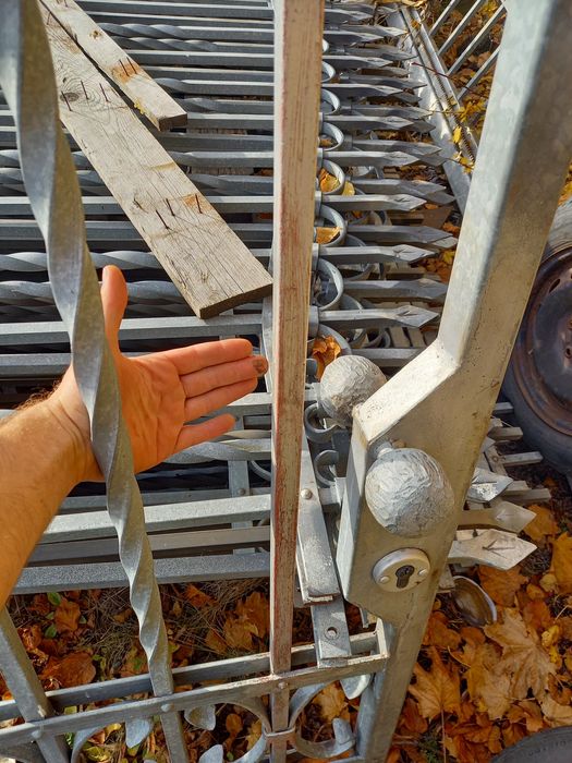 Ogrodzenie kute parkan 20x20 pret ocynk