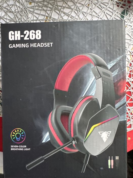 Нові ігрові навушники з мікрофоном