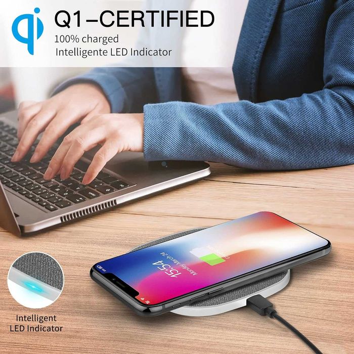 Stylowa ładowarka bezprzewodowa Wireless ST01 iPhone Samsung S SPM285